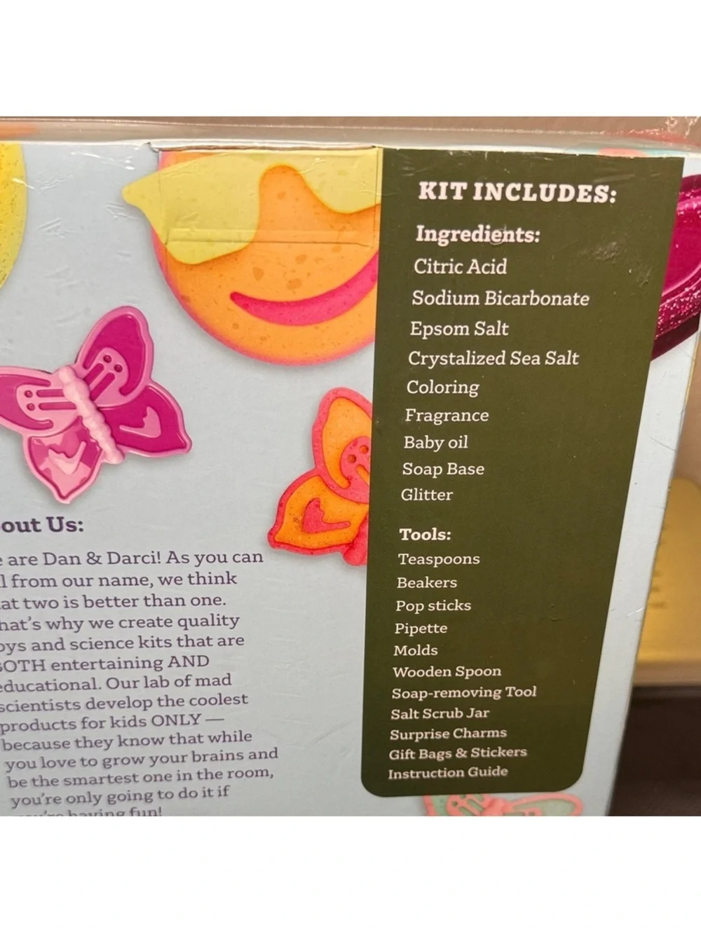 NEW! Dan & Darci Soap & Bath Bomb Making Kit